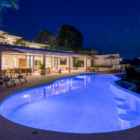 Villa Peace Pool at Night | Choeng Mon, Koh Samui