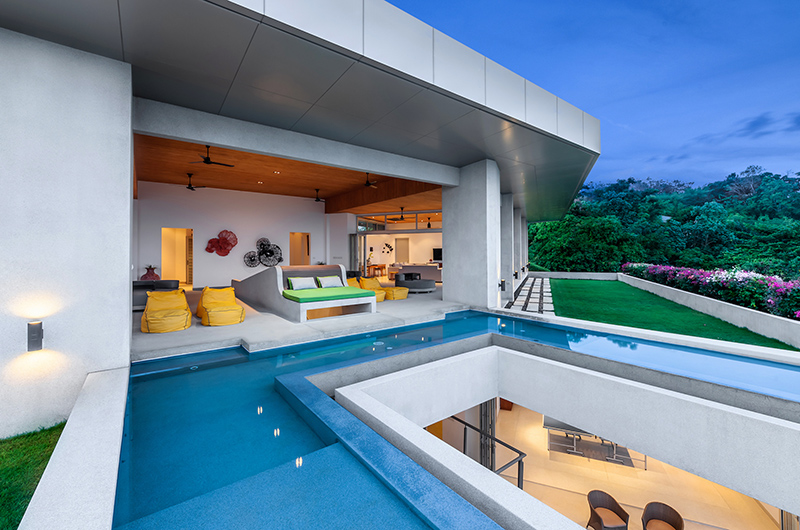 Villa Leelawadee Pool Side Lounge Area | Pa Klok, Phuket
