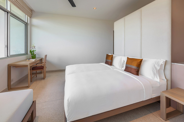 Villa Leelawadee Guest Bedroom Two with Twin Beds | Pa Klok, Phuket