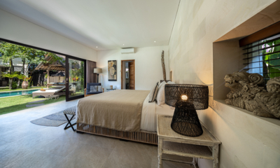 Abaca Villas Villa Kadek Bedroom Two with Pool View | Seminyak, Bali
