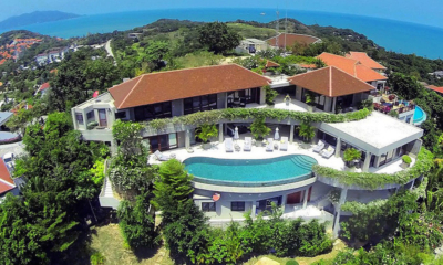 Panorama Summit Gardens and Pool from Top | Choeng Mon, Koh Samui