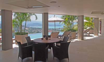 Panorama Summit Seating Area with View | Choeng Mon, Koh Samui