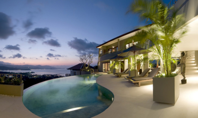 Panorama Summit Swimming Pool at Night | Choeng Mon, Koh Samui