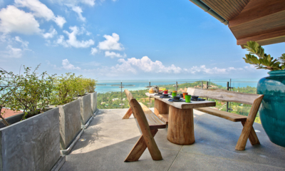 Villa Skyfall Open Plan Dining Area | Choeng Mon, Koh Samui