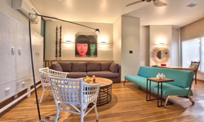 Villa Skyfall Indoor Lounge | Choeng Mon, Koh Samui