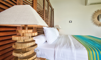 Villa Skyfall Bedroom Three with Side Lamps | Choeng Mon, Koh Samui