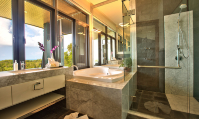 Villa Skyfall Bathroom Four with View | Choeng Mon, Koh Samui