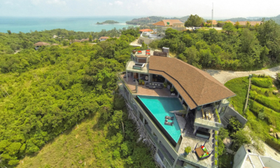 Villa Skyfall Bird's Eye View | Choeng Mon, Koh Samui