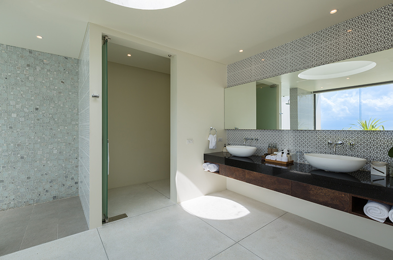Lime Samui Villas Villa Spice Bathroom One with Mirror | Nathon, Koh Samui