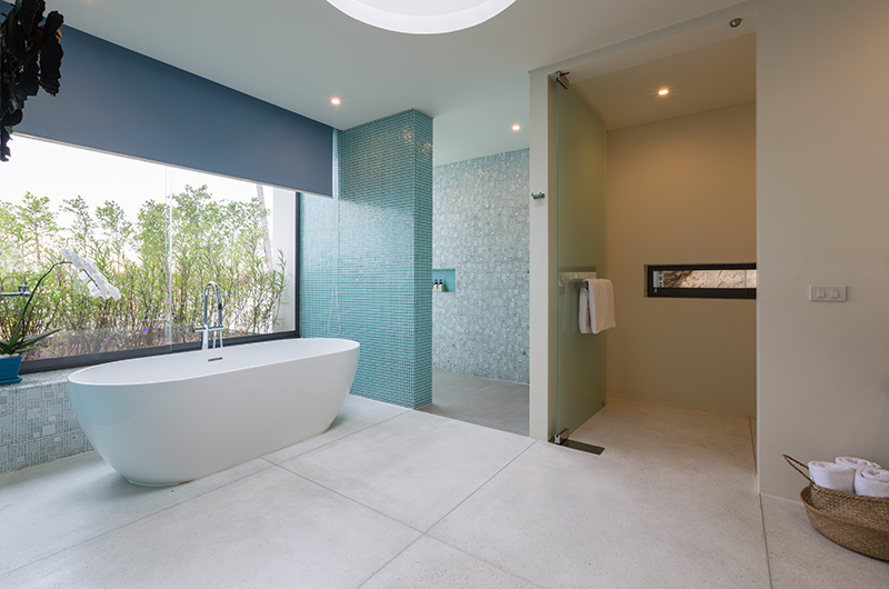Lime Samui Villas Villa Spice Bathroom Two with Bathtub | Nathon, Koh Samui