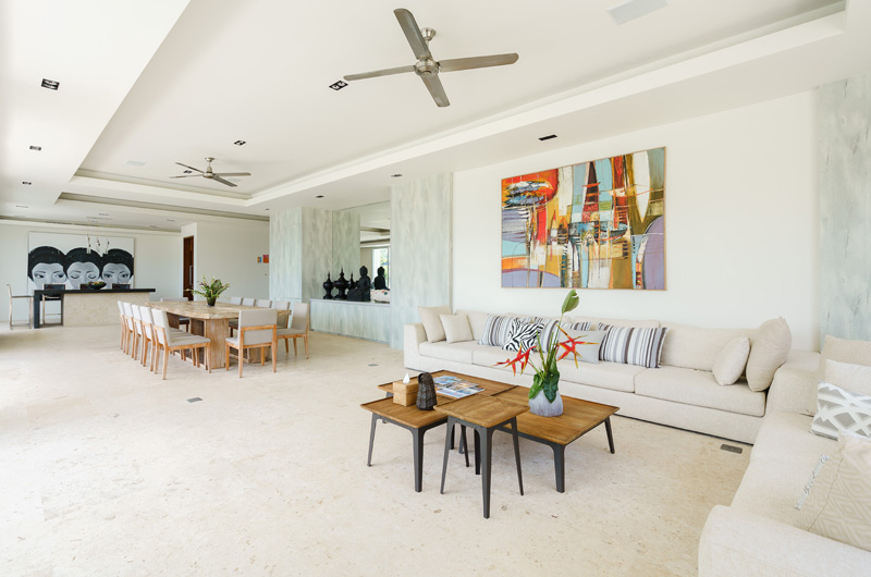 Samujana 10 Living and Dining Area | Choeng Mon, Koh Samui
