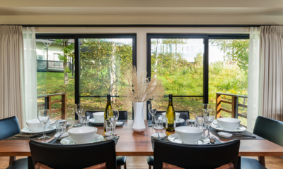 Tahoe Lodge Dining Area with View | Hirafu, Niseko