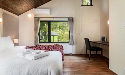 Tahoe Lodge Bedroom with Study Area | Hirafu, Niseko