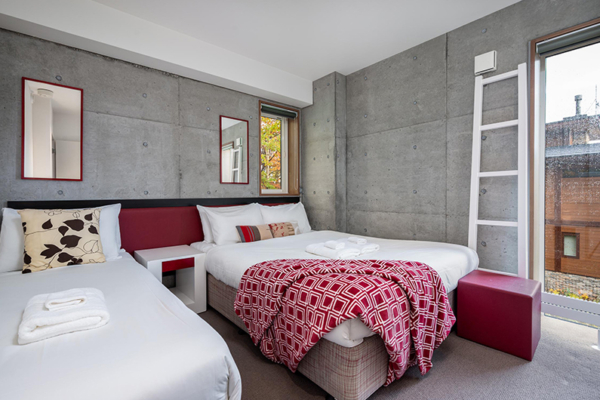 Yuki Uchi Bedroom with a Double and a Single Bed | Hirafu, Niseko Yuki Uchi Bedroom with a Double and a Single Bed | Hirafu, Niseko
