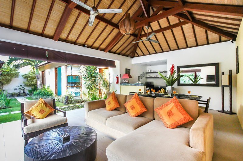 Villa Sepuluh Open Plan Living And Dining Area | Legian, Bali
