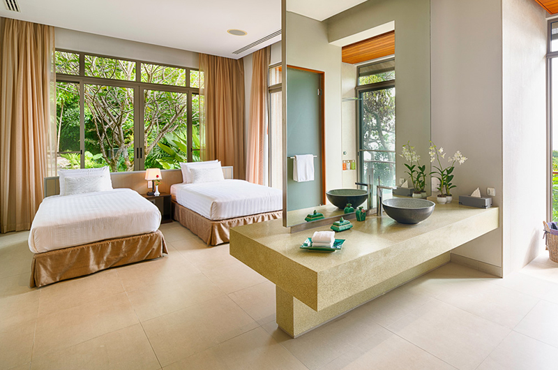 Baan Banyan Phuket Bedroom with Twin Beds | Kamala, Phuket