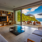 Baan Banyan Phuket Lounge Area with TV | Kamala, Phuket