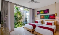 Villa Bamboo Aramanis Twin Bedroom | Seminyak, Bali