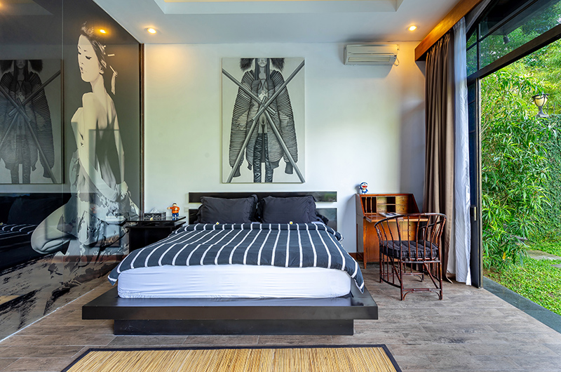 Niconico Mansion Bedroom One with Wooden Floor | Seminyak, Bali