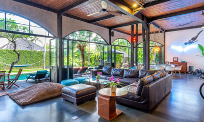 Niconico Mansion Living Area with Pool View | Seminyak, Bali