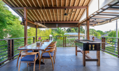 Niconico Mansion Up Stairs Dining and Foosball | Seminyak, Bali