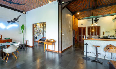 Niconico Mansion Up Stairs Kitchen and Dining Area | Seminyak, Bali
