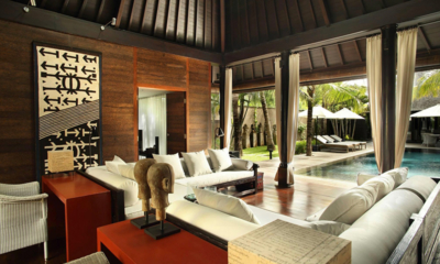 Villa Samuan Villa Siki Pool Side Living Area | Seminyak, Bali