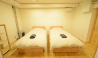 Maki Cottage Twin Bedroom | Hakuba, Nagano