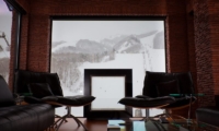 One Happo Chalet Indoor Lounge | Hakuba, Nagano