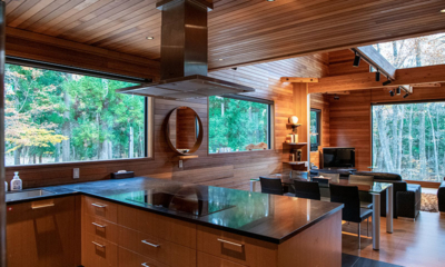 Phoenix One Kitchen with Chimney | Wadano, Hakuba