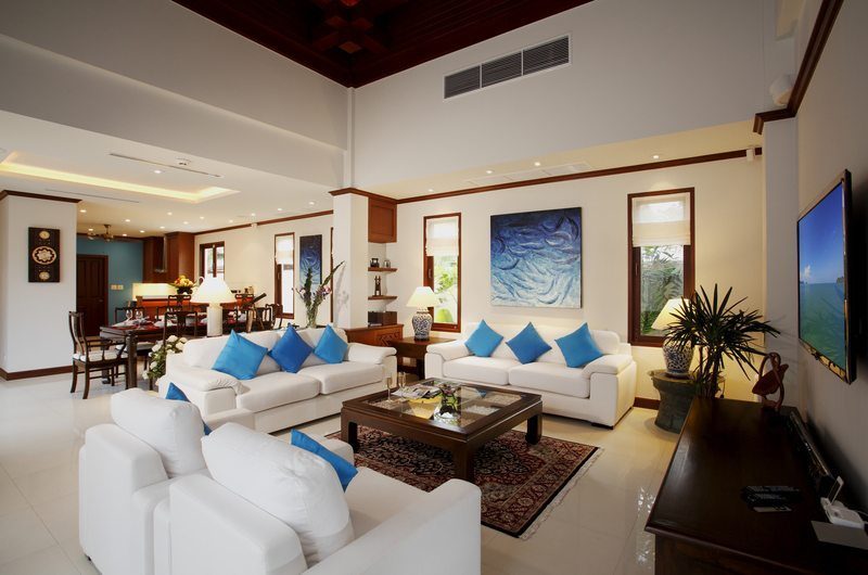 Blue Sky Villa Living Area | Bang Tao, Phuket