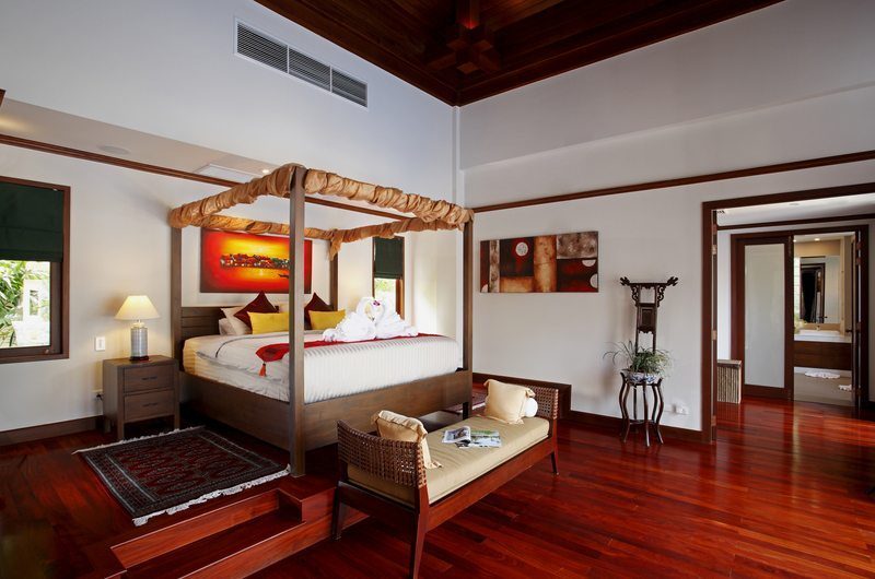 Blue Sky Villa Master Bedroom Front View | Bang Tao, Phuket