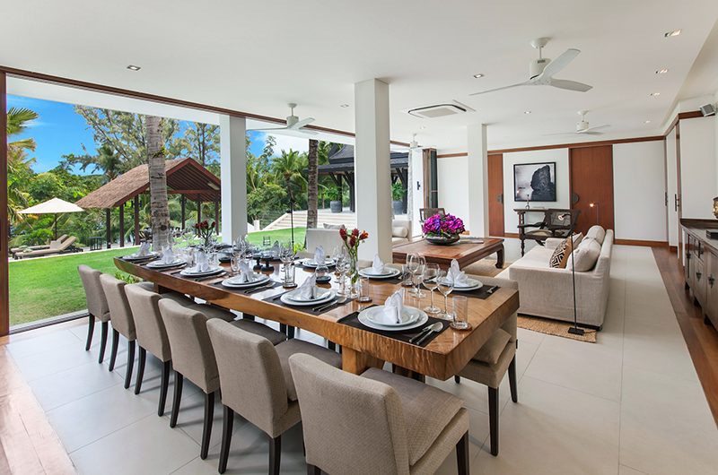 Villa Analaya Open Plan Dining Area | Phuket, Thailand