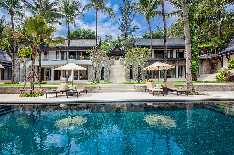 Villa Analaya Swimming Pool with Sun Beds | Phuket, Thailand