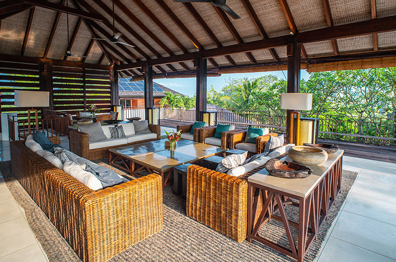 Ambalama Villa Up Stairs Living Area with View | Seseh, Bali