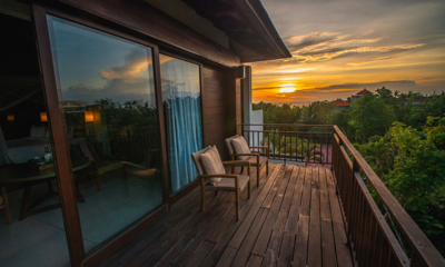 Ambalama Villa Bedroom One Balcony View | Seseh, Bali