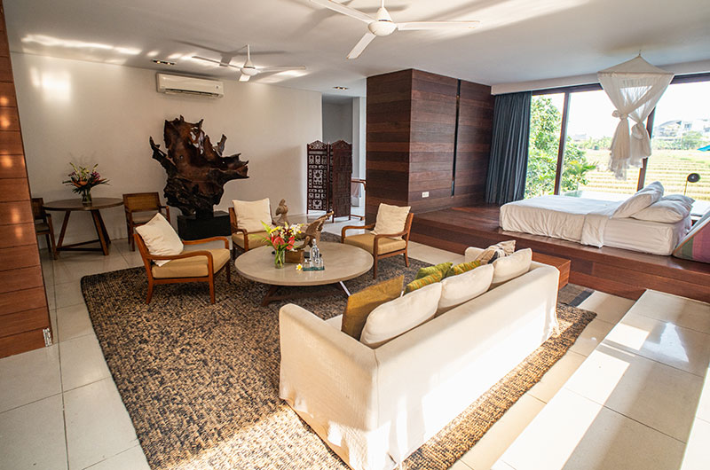 Ambalama Villa Bedroom Two with Lounge Area | Seseh, Bali