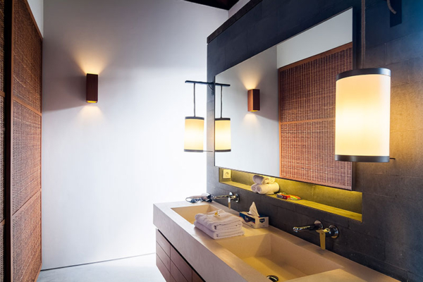 Ambalama Villa Bathroom Five with Mirror | Seseh, Bali Ambalama Villa Bathroom Five with Mirror | Seseh, Bali