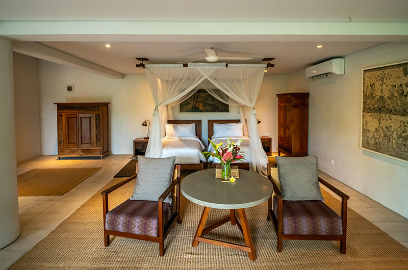 Ambalama Villa Bedroom Seven with Twin Beds | Seseh, Bali