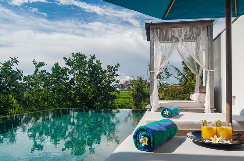 Ambalama Villa Pool Side Sun Beds | Seseh, Bali