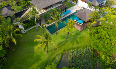 Ambalama Villa Gardens and Pool Top View | Seseh, Bali