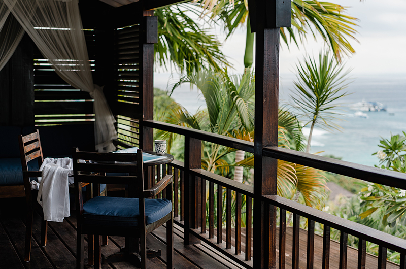 Batu Karang Lembongan Resort Balcony with Seating | Nusa Lembongan, Bali