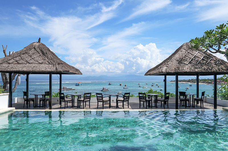 Batu Karang Lembongan Resort Outdoor Seating | Nusa Lembongan, Bali