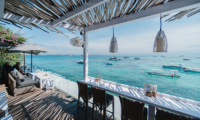 Batu Karang Lembongan Resort The Deck Dining Table | Nusa Lembongan, Bali