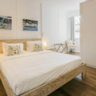 Beach House Bedroom with Paintings | Nusa Lembongan, Bali