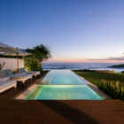 Beach House Pool at Night | Nusa Lembongan, Bali