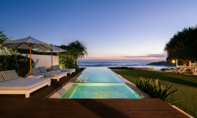 Beach House Pool at Night | Nusa Lembongan, Bali
