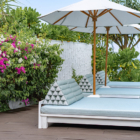 Beach House Pool Side Loungers | Nusa Lembongan, Bali