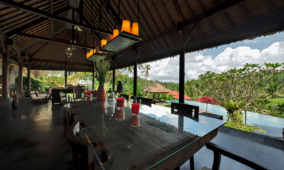 Villa Kembang Indoor Dining with View | Ubud, Bali