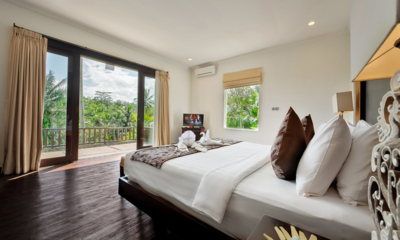 Villa Kembang Gardenia Room Bedroom and Balcony | Ubud, Bali